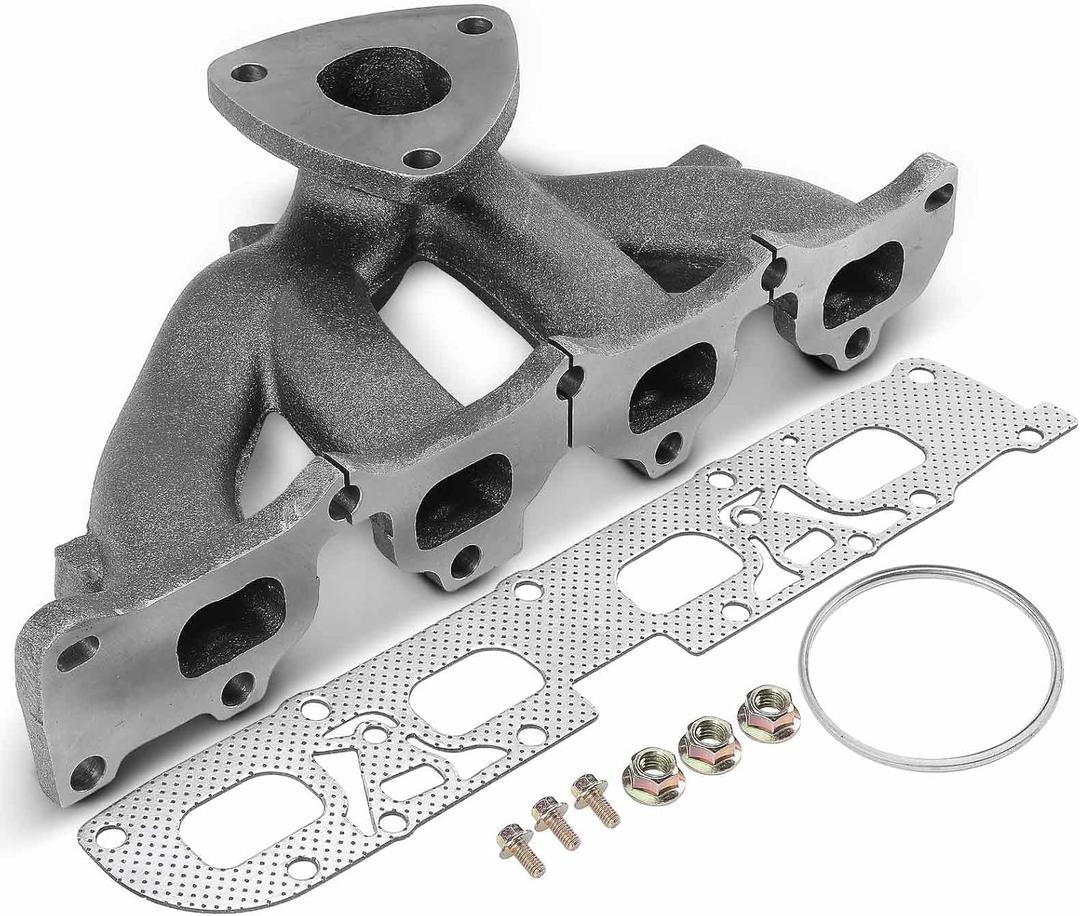 A-Premium Engine Exhaust Manifold Kit W/Gaskets & Bolts & Nuts [DOHC 4Cyl 2.4L] Compatible with Chevrolet Captiva Sport 2013-2015, Equinox 2013-2014 & GMC Terrain 2013-2014