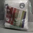 Outdoor Indoor Curtains W84 x L108 for Patio - Weather-resistant Window Panels Privacy Protect Grommet Top Thermal Insulated Home Curtain for Porch Pergola Lawn Garden Hot Tub Area (2 Panels) (Pure White)