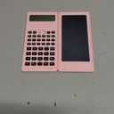 IPepul Scientific Calculators for Students, 10-Digit Large Screen, Math Calculator with Notepad, Classroom Must Haves for Middle High School Supplies & College Pink