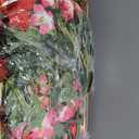Artificial Flowers for Outdoors, 2PCS Mixed Red Pink Artificial Petunias UV Resistant Fake Flowers, Realistic Outdoor Faux Silk Flowers Plants for Outside Garden Porch Patio Spring Summer Decor