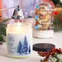 Winter Candle Set | 6 Pack Christmas Scented Candles for Home - Holiday Soy Candle Gift Set for Women Men, Aromatherapy Candles Scents of Hello Winter/Forest/Cider/Warm/Fireside/Bonfire