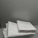 Table Cover. Set of 10. White, Size 120"