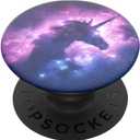 PopSockets Phone Grip with Expanding Kickstand, Adhesive Grip - Blue Nebula