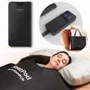 HYDRAGUN HeatPod Infrared Sauna Blanket for Well-Being and Detox - Relax Your Body & Mind - Personal Sauna, Portable Sauna for Home, Full Body