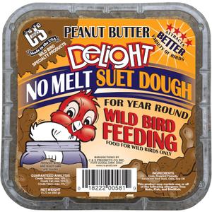 2 x C&S Peanut Butter Delight Suet, 11.75-Ounce (EXP 06/30/26)
