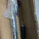 Single Post Handrail for Outdoor Steps - 41" Height Black Powder Coated Steel, DIY Tool Kit Included, Fits 1 or 2 Steps, Easy Installation & Corrosion Resistant