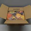 Fall Garland with Lights,6ft Autumn Garland for Mantle Thanksgiving Dinner Fireplace Door Doorway Backdrop Decor (Thin Rattan, 6FT)