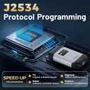 XTOOL D9 MAX AI-Assisted Automotive Diagnostic Scanner, J2534 Reprogramming Tool, Wireless Bidirectional Scan Tool, OBD2 Scanner with Topology Mapping, 45+ Relearns, ECU Coding, FCA/DoIP/CAN FD