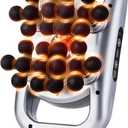 Massage Gun, 28 Head Foot Back Neck Shoulder Massager with 9 Adjustable Multi-Modes & Intensities, Fascia Gun for Athletes, Birthday Gifts for Men