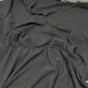 SCOMCHIC Women Plus Size Maxi Dress Short Sleeve Wrap V Neck High Low Split Ruffle Long Dress (XX-Large Plus, Black)