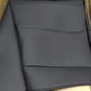 BABYBLU Car Seat Covers Full Set,Universal Leather Seat Covers for Cars,Waterproof Automotive Car Seat Covers for Most Vehicles SUV Pick-up Truck (Black, Full Set)