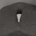 Memory Foam Seat Chair Cushion for Relieves Back Sciatica Pain Tailbone Pain Coccyx Degenerating Disc Orthopedic Osteoarthritis Prostate Cushion Low Back Pain Cushion Hip Shaping (Dark Gray)