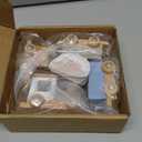 ibwaae Wooden Train Set for Baby Toys with Numbers and Blocks Train Toy 12 PCS for Toddler Boys and Girls 1 2 3 4 5 Birthday Toys