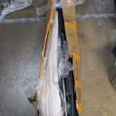 Sundale Outdoor Olefin 5-Year-Non-Fading Solar 104 LED 11FT Solar Patio Umbrella with Sand Bag Base, Outdoor Umbrella with Tilt and Crank, Beige