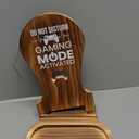 Valentines Day Gamer Gifts for Teenage Boys Men, Gaming Headphone Stand for Men, Gaming Room Decor Wooden Headset Holder, Son Boyfriend Husband Game Lover Gifts -Don't Disturb Gaming Mode Activated