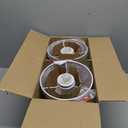 Sucolite Small 11.8" Table Lamps Set of 2, Bedside Nightstand Lamps for Bedroom Kids Room, Cute Desk Lamps with Studded Texture Base for Reading Nursery Living Room Office, White