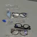 CCVOO Reading Glasses for Women/Men, Eyeglasses, Blue Light Readers for Women/Men, Computer Eye Glasses, Cheaters (2 Black/ 2 Transparent/ 1 Turtle)