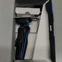 Braun Electric Shaver for Men, Series 5 5150cs, Wet & Dry Razor, Turbo Shaving Mode, Foil Shaver, with Beard Trimmer, Body Groomer and Charging Stand, Blue (11 Piece Set)