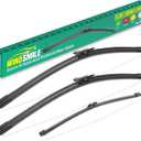 26" 22" 11" Windshield Wiper Blades Replacement for Ford Explorer 2011 2012 2013 2014 2015 2016 2017 2018 2019 2020 2021 2022 2023 2024 OEM Premium All Weather Front Rear Wipers Set (Pack of 3)