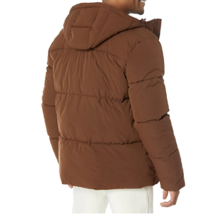 Amazon Essentials Men's Mid-Length Hooded Puffer Coat 5XL