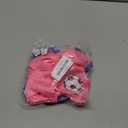12PCS Soccer Bows 8" Soccer Cheer Bow Large Girls Hair Bows Cheerleading Bows Bulk Elastic Band Ponytail Holder for Teen College Football Competition-Pink
