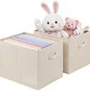 ShellKingdom Storage Bins, Foldable Fabric Storage Cube, 13X15X13 INCH