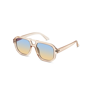 livho Trendy Polarized Square Aviator Sunglasses Women Men Square Eyewear Frame, Retro Sun Glasses for Women Men 2025 Shades
