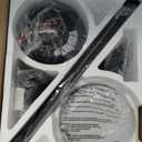 Ohniyou Ceiling Fans with Lights, 52 Inch Low Profile Ceiling Fan with Light and Remote/APP Control, Flush Mount, Dimmable, Qiuet DC Motor, White Ceiling Fan for Bedroom, Living Room