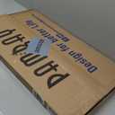 Pamray 32 Inch Small Computer Desk with Monitor Stand, Simple Office Desk with Headphone Hook for Small Spaces, Kids Study Writing Table for Bedroom, Black