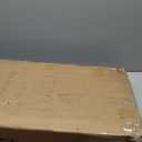 FOTOSOK Bathroom Cabinet, Bathroom Storage Cabinet with 5 Drawers, Wooden Storage Cabinets with Cut-Out Handles, 11.8 x 15.7 x 40.1 Bathrooms Floor Cabinets for Hallway/Living Room, White