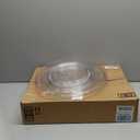 iDesign 14.5-Inch Lazy Susan Organizer - Large Lazy Susan Turntable for Cabinet or Pantry, 2-Pack, Clear