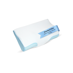 Derila Cooling Pillowcase Optimal Temperature Control for Your Memory Foam Pillow for Perfect Sleep Quality Material White Pillow Cover
