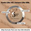 2 x Lamel Smart Skin Silk Compact Powder - Long Lasting Pressed Finishing Powder - Oil Control Makeup, Suitable for Dry Skin, Lightweight Formula, 0.28 oz (405 Tan Beige)