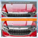 powoq Hood Protector Compatible with 2019-2026 Dodge RAM 1500 Deflector Upgraded TPE Shield Hood Deflector Replacement for 2019-2026 Dodge RAM 1500 Accessories