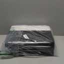 Criusia 8 Pack Large Storage Baskets for Room Organization, Multi-Purpose Bins for Closet, Shelves, Kitchen, Office, Decorative Fabric Foldable Storage Boxes with Handles (14L*10W*9.5H) (White with Black)