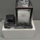 Porch Lights with GFCI Outlet, Dusk to Dawn Outdoor Lights with Outlet, 3 Lighting Modes Exterior Light Fixture Waterproof, Outside Lights for House Front Door Patio Garage (1 Pack Black (With Outlet))