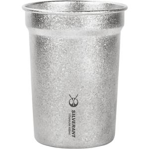 Titanium Beer Mug Cup 14fl oz/400ml Stackable Titanium Multi Cup, Tea Coffee Mug for Outdoors Camping Hiking Picnic Home Use - Crystallized Finish