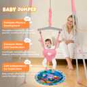 Baby Jumper with Stand for 6-24 Months, Baby Exerciser for Active Babies