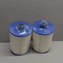 Malaka Spa Filter Compatible with PWW50P3 6CH-940 FC-0359 1-1/2'' SAE/Coarse Thread 6x8 '' Hot tub Filter Cartridge (NOT PWW50P4 NOT MPT/Fine Thread), 2-Pack (White)