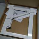 Ivation Air Conditioner Support Bracket, No Tools or Drilling Required - Easy to Install Window AC Mount - Heavy Duty Steel, Holds Up to 200lbs - Fits Single Or Double Hung Windows 19.25H by 17.25L