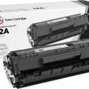 LD Products 12A Toner Cartridge Replacement for HP 12A Q2612A Works with HP Laserjet 1020 1022 1012 1010 1015 1018 1022n 1022NW 3015 3030 3020 3050 3052 3055 M1005 M1319 M1319F Printer (1 Black)