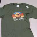 Happy Potato - T-Shirt Kids (Medium, Olive Green)
