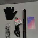 MiroPure Flat Iron Hair Straightener, 1 Inch Titanium Plates Hair Straightener with 15S Heat-up, Professional MCH Ceramic Negative Ion Hair Iron Dual Voltage for Women Hair with Auto Shut-Off (Black)