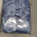 AIMUDI Dusty Blue Satin Bows 5.5" Bows for Gift Wrapping Satin Twist Tie Bows Premade Ribbon Bows for Treat Bags Invitations Baskets Wreaths Crafts Wedding Birthday Baby Shower Decorations, 24 PCs