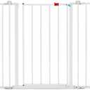Regalo 76 Inch Super Wide Configurable Baby Gate, Includes 4 Pack of Wall Mounts and Hardware (White)