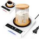 Sourdough Starter Warmer, 2-in-1 Sourdough Warmer (70100F) & Coffee Mug Warmer (110180F), 24H Timer, Precise 1F Temperature Control, Sourdough Starter Kit for Bread and Home Baking