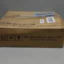 Furologee Kitchen Bakers Rack with Power Outlet, Microwave Oven Stand with Storage 4 Tiers, Coffee Bar Table with 6 S Hooks, Kitchen Storage Shelf Rack for Spices, Pots, Rustic Brown (22inch)