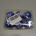 ULTECHNOVO 6pcs Halloween Balls Tree Ornaments, Shatterproof Christmas Decorations Set with Reusable Hand-held Package for Holiday Xmas Tree Decor (6cm) (Blue)