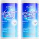 SHAPON 32 Oz Non-Chlorine Hot Tubs Shock, Spa Oxidizer for Clean Water (2 Pack)