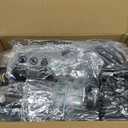 Dual Monitor Stand fits up to 32 inch, 4.4-22 lbs Computer Screens, Dual Monitor Desk Mount Height Adjustable, Monitor Arms for 2 Monitors, Home Office VESA Mounts, Freelift Black